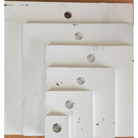 KYL 6 x Gong Set 50mm to 300mm (2" to 12") - VRN 500 Steel