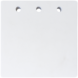 300mm Square  Gong - 10mm VRN 500 Steel