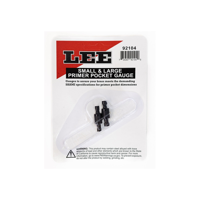 LEE PRIMER POCKET GAUGE SET