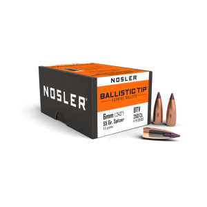 Nosler 6mm 55gr Ballistic Tip Varmint (250ct)