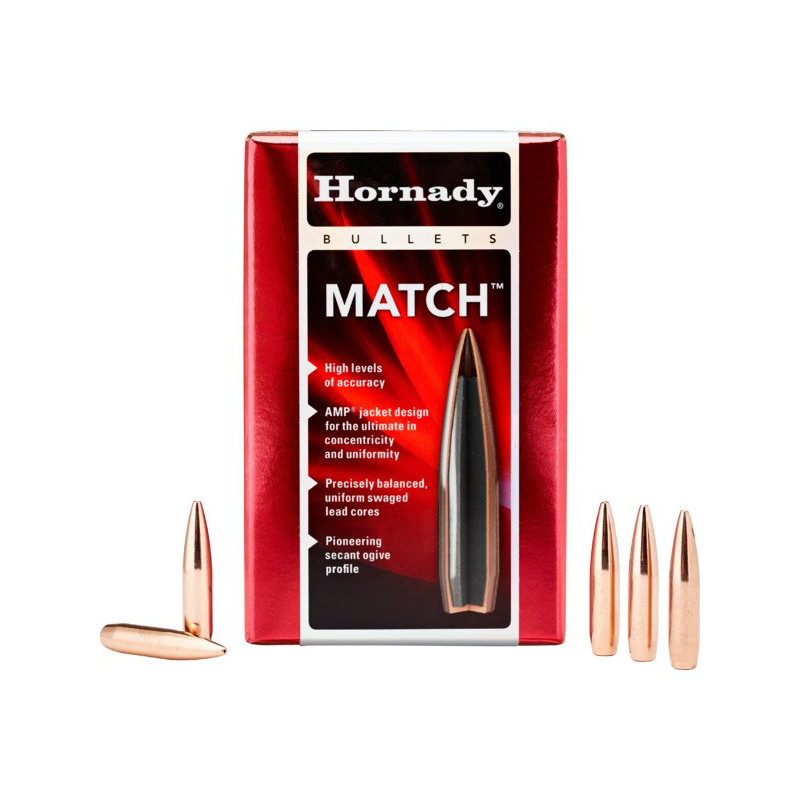 Hornady 105gr 6mm .243  BTHP Match (500)