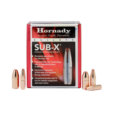 Hornady 175gr 30 Cal .308  Sub‑X