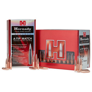 Hornady 76gr 22cal/224 A‑Tip Match Bullets (100)