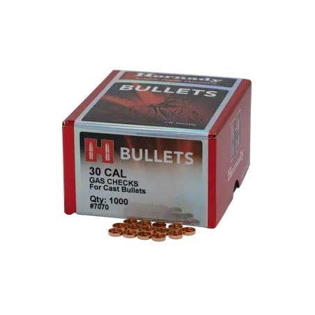 Hornady 22 Cal Crimp‑On Gas Checks