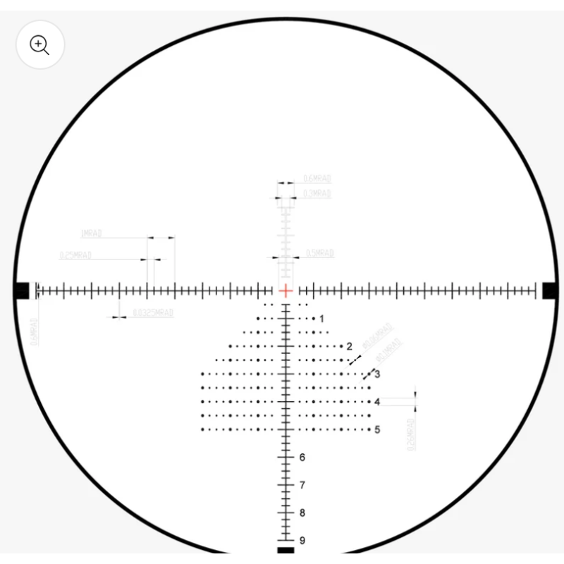AKRA GENESIS X 5-20x50 FFP MRAD