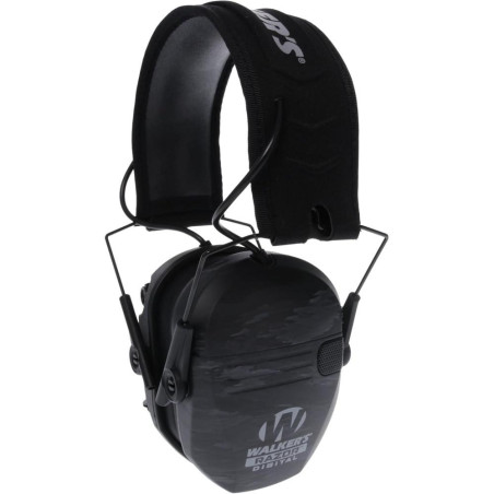 Walker's Razor Digital Muff Ghost Camo Electronic Ear Muffs