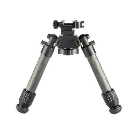 HB-C02 Carbon Fiber Bipod - Lightweight Picatinny Rifle Bipod