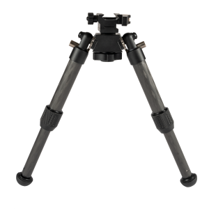 HB-C02 Carbon Fiber Bipod - Lightweight Picatinny Rifle Bipod