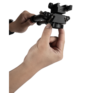HB-C02 Carbon Fiber Bipod - Lightweight Picatinny Rifle Bipod