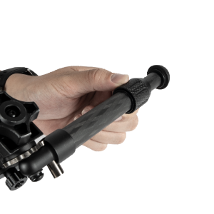 HB-C02 Carbon Fiber Bipod - Lightweight Picatinny Rifle Bipod
