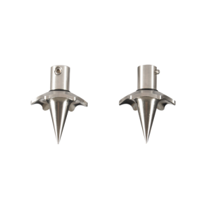 LinkoGEAR BSP-02 Aluminum Bipod Feet - Lightweight Spikes Pair