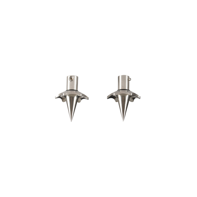 LinkoGEAR BSP-02 Aluminum Bipod Feet - Lightweight Spikes Pair