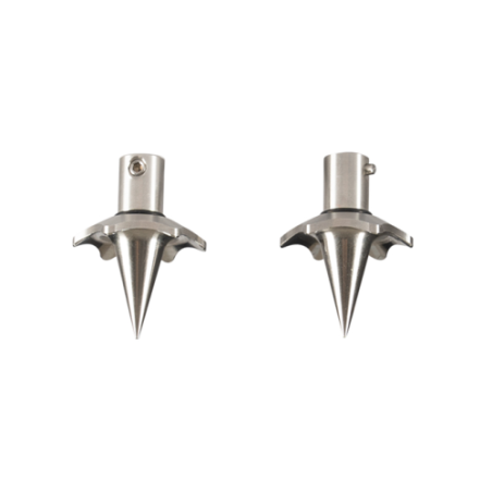 LinkoGEAR BSP-02 Aluminum Bipod Feet - Lightweight Spikes Pair