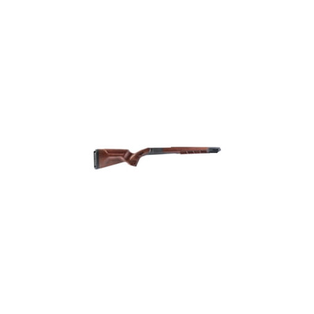 WOOX Superleggera Precision Rifle Stock - Howa 1500 & Weatherby Vanguard, Short Action, Adjustable Cheek Riser, Walnut
