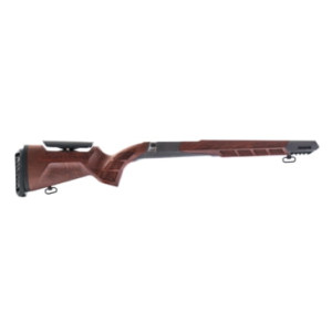 WOOX Superleggera Precision Rifle Stock - Howa 1500 & Weatherby Vanguard, Short Action, Adjustable Cheek Riser, Walnut