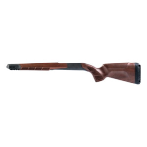 WOOX Superleggera Precision Rifle Stock - Howa 1500 & Weatherby Vanguard, Short Action, Adjustable Cheek Riser, Walnut