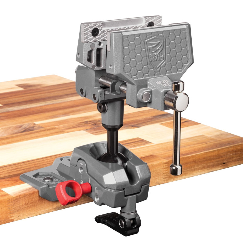 Real Avid Master Gun Vise - 360° Bench-Mount Gunsmith Vise