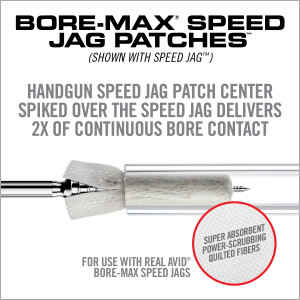 Real Avid Bore-Max Speed Jag Patches 4" S Refill (.22 Cal) | 247Hunter.co.za