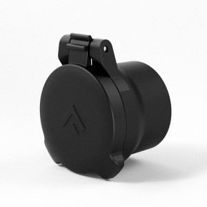 Arken flip-up ocular and objective scope covers for EP5 5-25x56 riflescope - 3