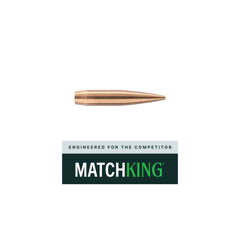Sierra 22 caliber 95 grain HPBT MatchKing SMK reloading bullets box