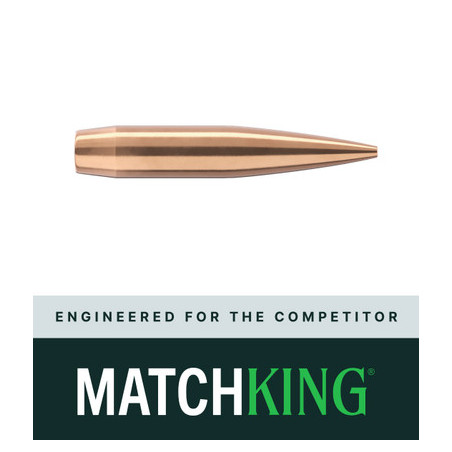 Sierra 22 caliber 95 grain HPBT MatchKing SMK reloading bullets box