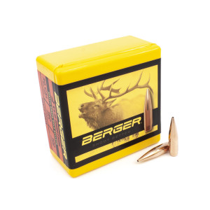 Berger 30 Caliber 190gr Very Low Drag (VLD) Hunting Rifle Bullet