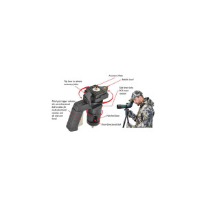 BOG Professional Camera Adapter with pistol-grip ball head mount - 4