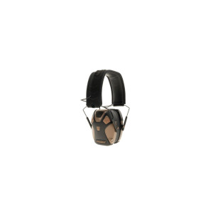 Caldwell E-Max Pro FDE electronic hearing protection earmuffs for shooting range - 3