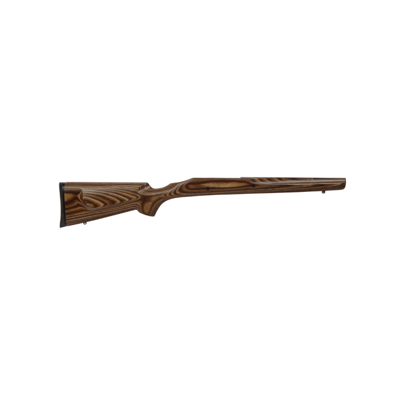 Howa Laminated Nutmeg Stock ONLY for Short Action Factory Barrel Channel