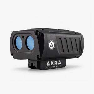 AKRA PHOENIX WM weapon mounted rangefinder attached to rifle platform