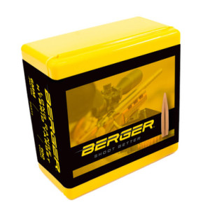 Berger 6mm 120 grain LR Hybrid Target rifle bullets box of 100