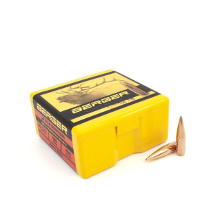 Berger 30 Caliber 185 grain VLD Hunting rifle bullet box - 2